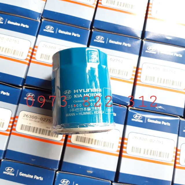 Lọc dầu Grand i10 Mobis