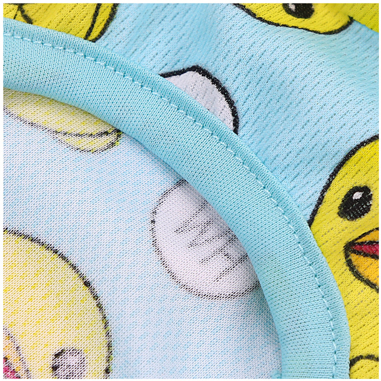 Áo thun in hình vịt vàng hoạt hình dễ thương cho thú cưng