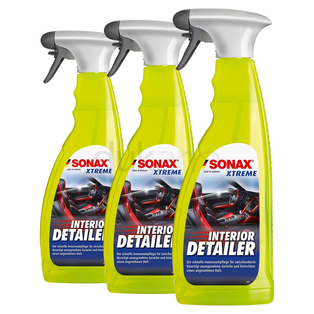 SONAX - Chăm Sóc Nhựa Da, Nỉ, Nội Thất Đa Năng Có Mùi Thơm (Sonax Xtreme Interior Detailer 750ml) [Hàng Đức Chính Hãng