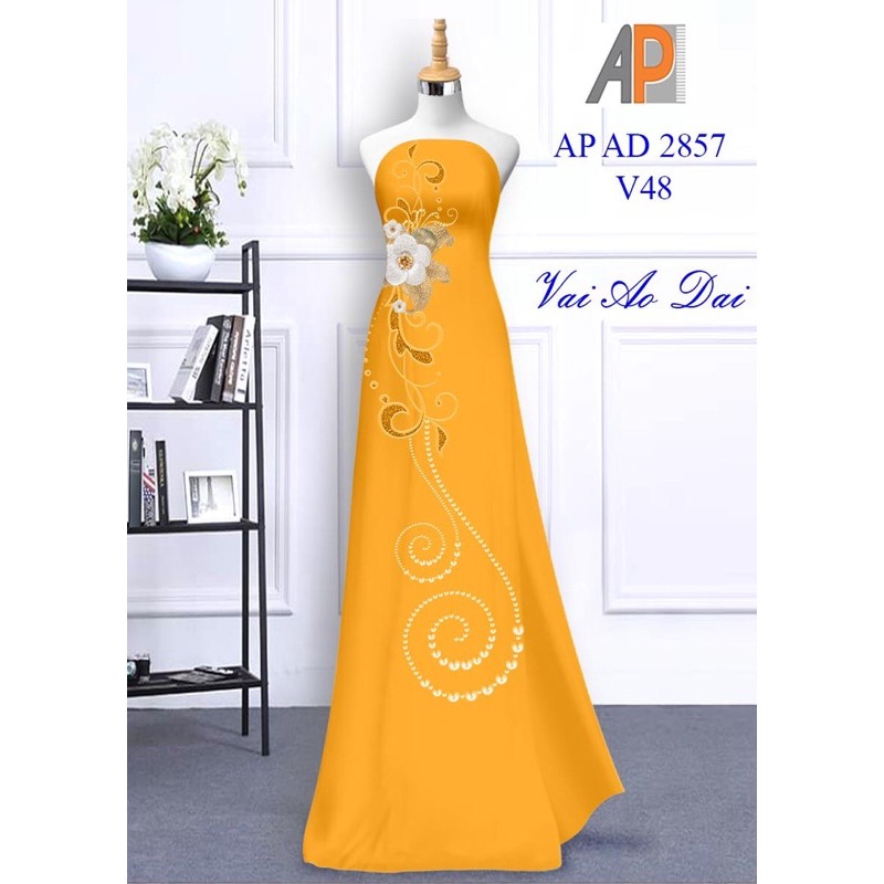 Vải áo dài hoa
