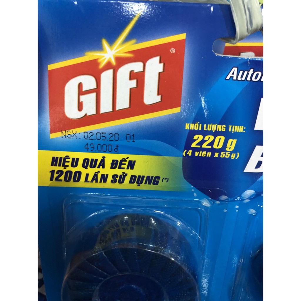 VIÊN TẨY BỒN CẦU GIFT