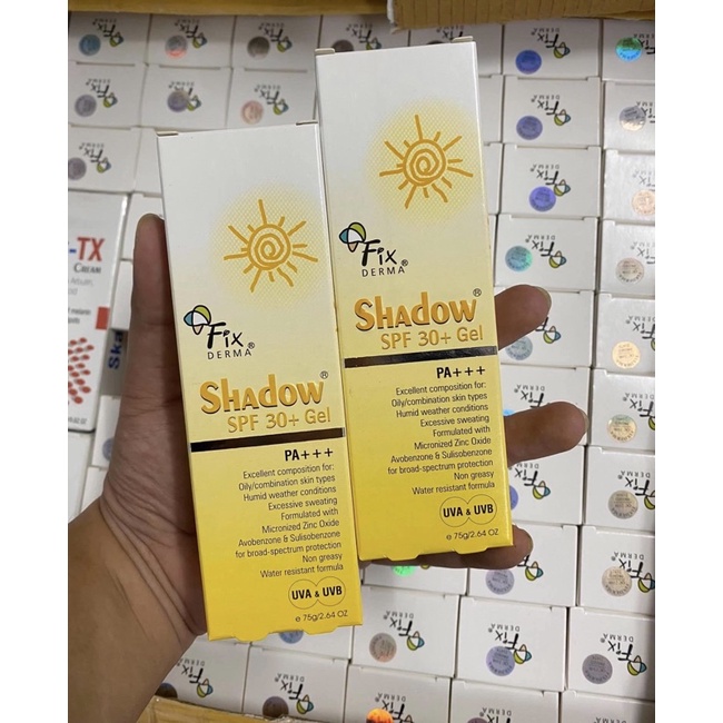 ✅[CHÍNH HÃNG] Kem Chống Nắng Fixderma SPF50+ (75g) - Kem Chống Nắng Shadow Cho Da Mặt Và Toàn Thân