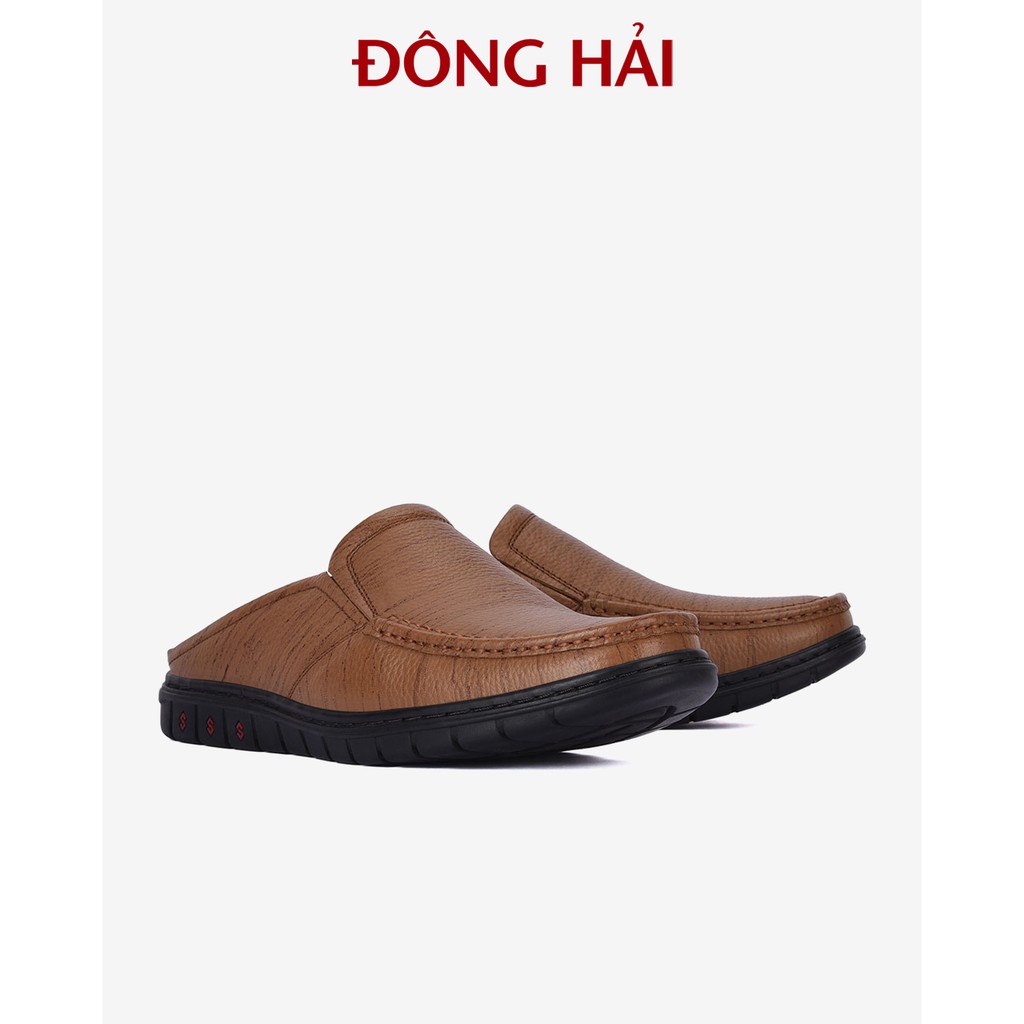 &quot;TẶNG NGAY 30K khi theo dõi gian hàng &quot;Dép Sapo Nam Đông Hải - G1019 ( Da bò cao cấp)