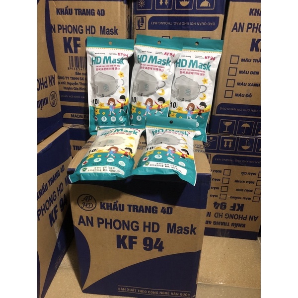 Khẩu trang Kf94 trẻ em An Phong