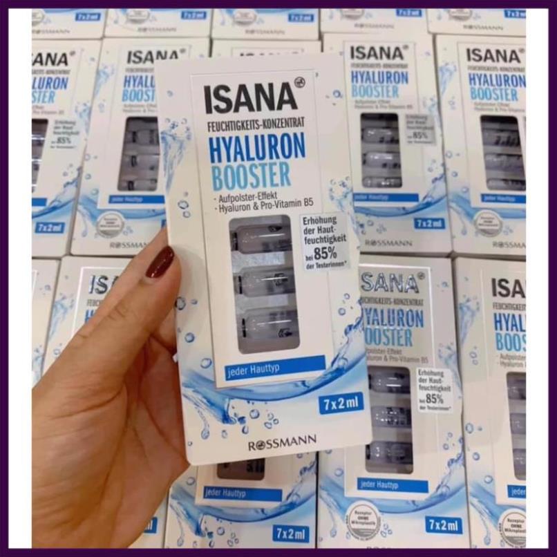 [Nhập Khẩu 100%] Serum Isana Hyaluron Booster dưỡng ẩm và làm sáng mịn da - hàng Đức