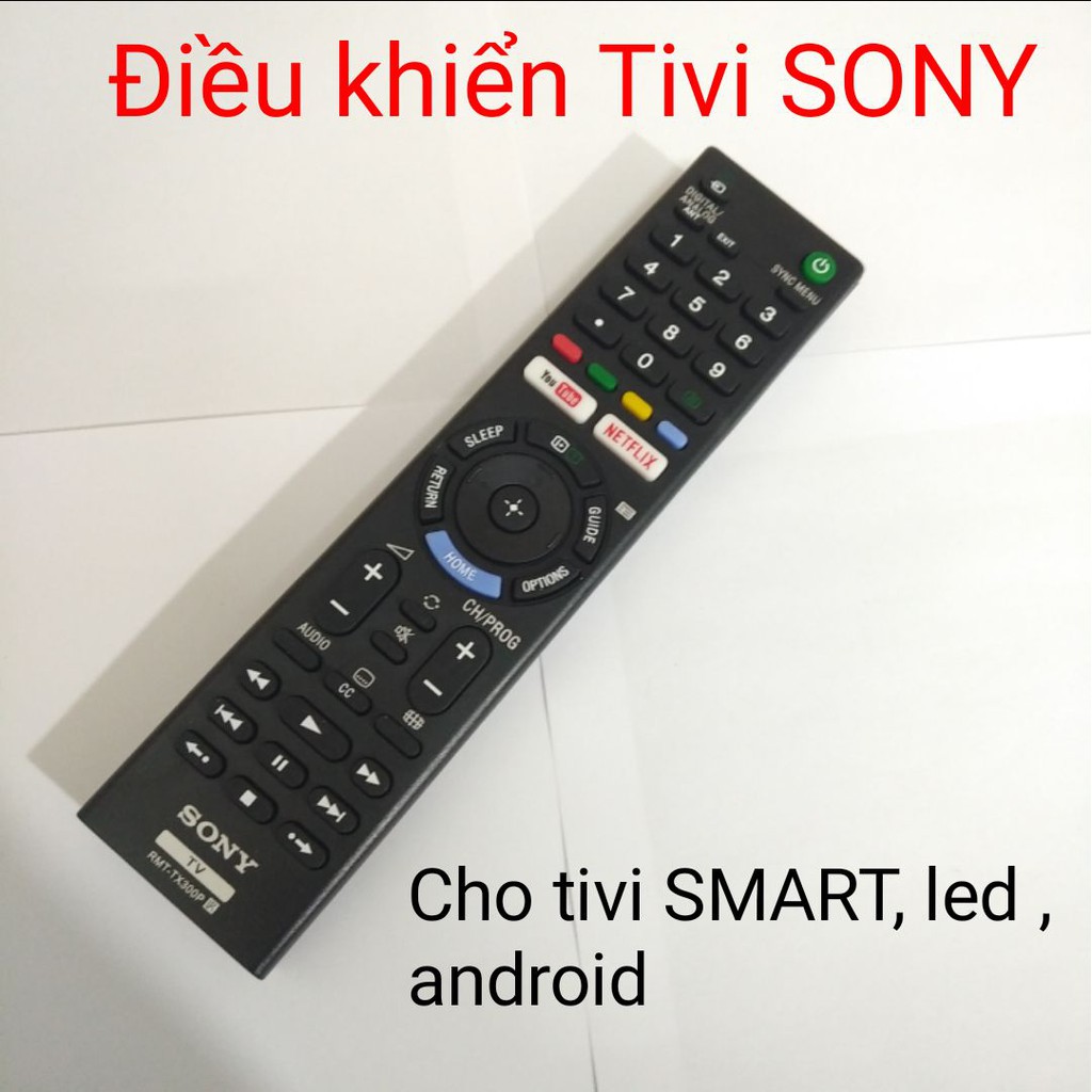 
                        Điều Khiển Tivi Sony RMT - TX300P Cho Mọi Dòng TV Sony Bền Nhạy Phím Êm
                    