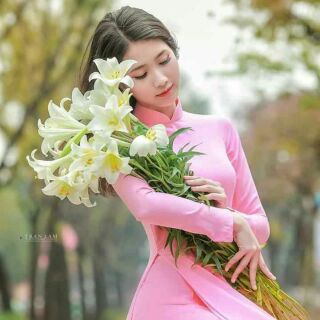 Ao dài đẹp(cho kiểm hàng,không thử)