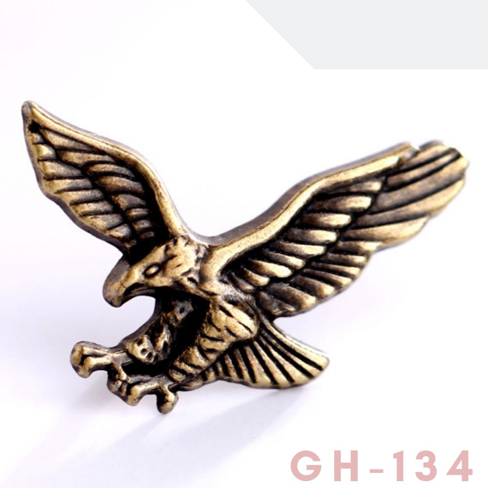 Ghim cài áo Vest nam Lapel Pin thời trang hình chim đại bàng mini GH-134 {Phụ kiện Vest Nam - AdamZone}