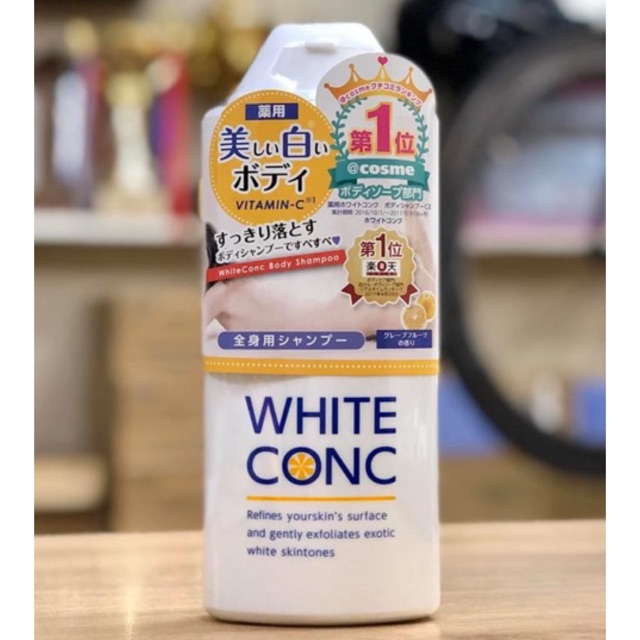 Sữa tắm trắng da WHITE CONC Nhật Bản