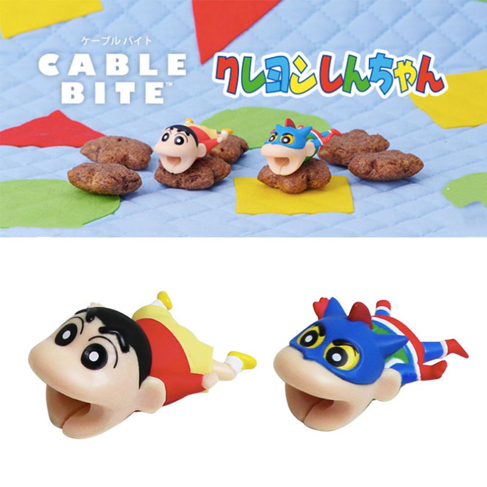 Phụ kiện bảo vệ cắn cáp USB MMULCK thiết kế cậu bé bút chì Shin-chan dễ thương