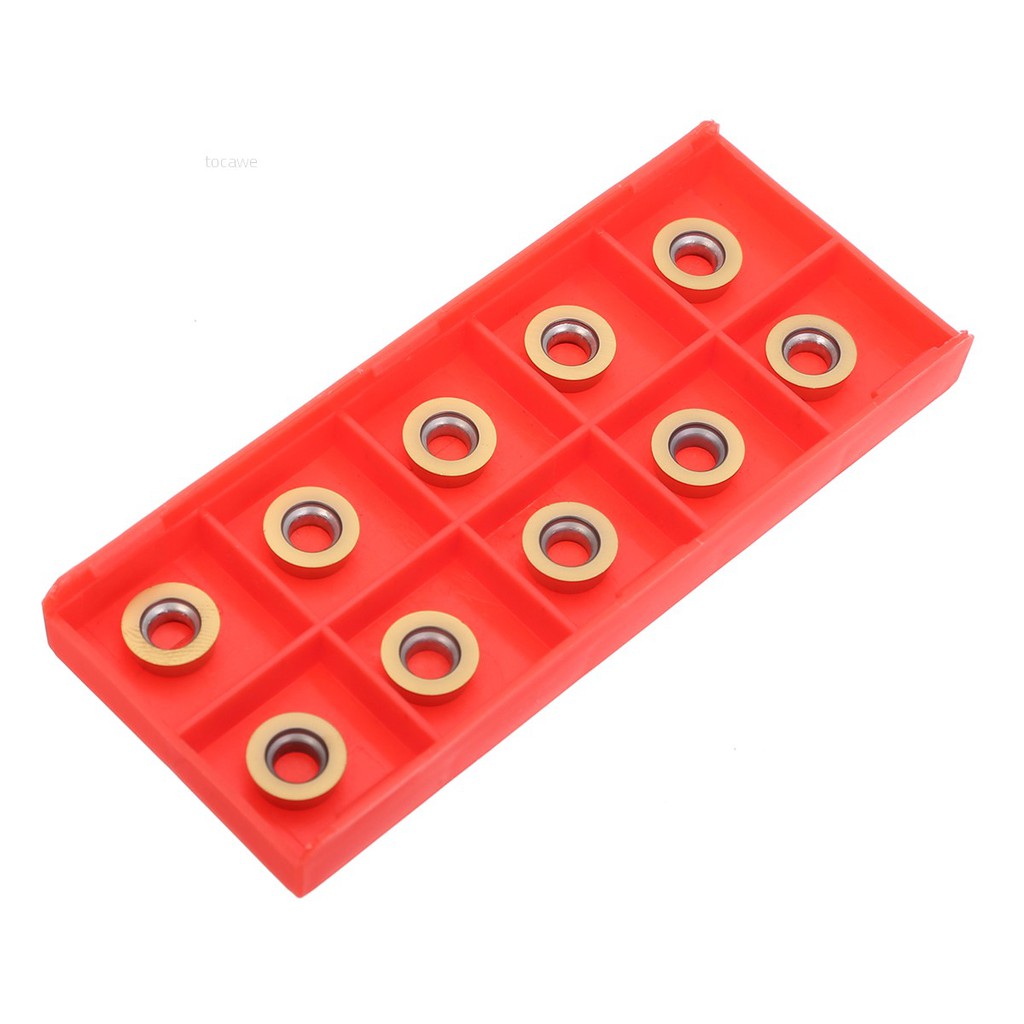 Set cán dao tiện SRAPR1616H10 và 10 chip dao tiện tròn RPMT10T3MO