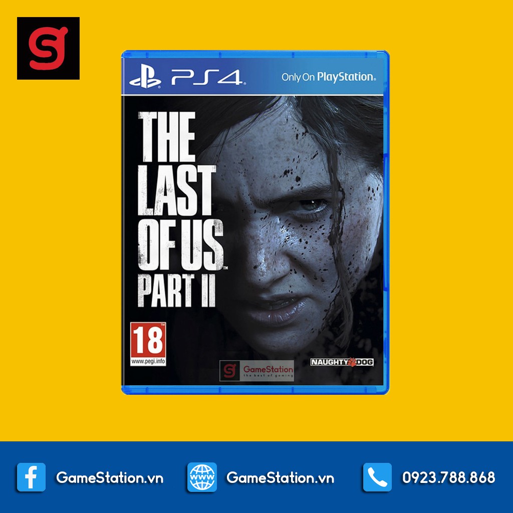 Đĩa Game PS4: The Last of US Part 2 - hệ EU