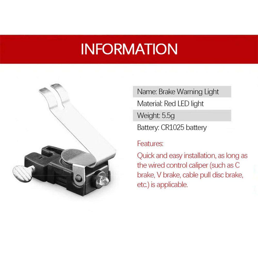 IVORY Đèn LED Cảnh Báo Gắn Đuôi Xe Đạp Leo Núi Kích Thước Nhỏ Gọn Tiện Lợi