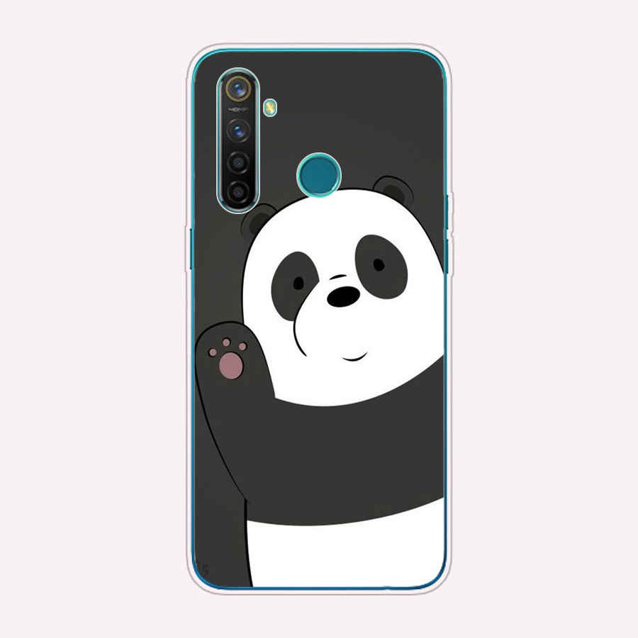 Ốp silicon Mềm In Hình We Bare Bears Cho Oppo Realme 6 Pro / 5 Pro / 5i / 6i / 3 / C11