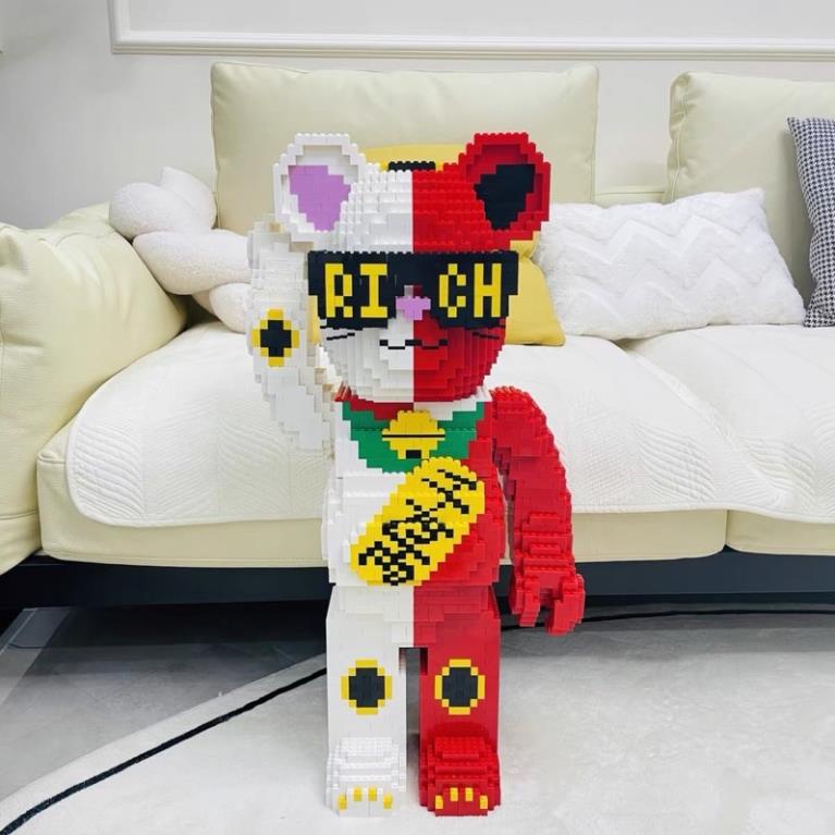 Bộ Đồ Chơi Lắp Ráp Bear brich - Quà Tặng Lưu Niệm