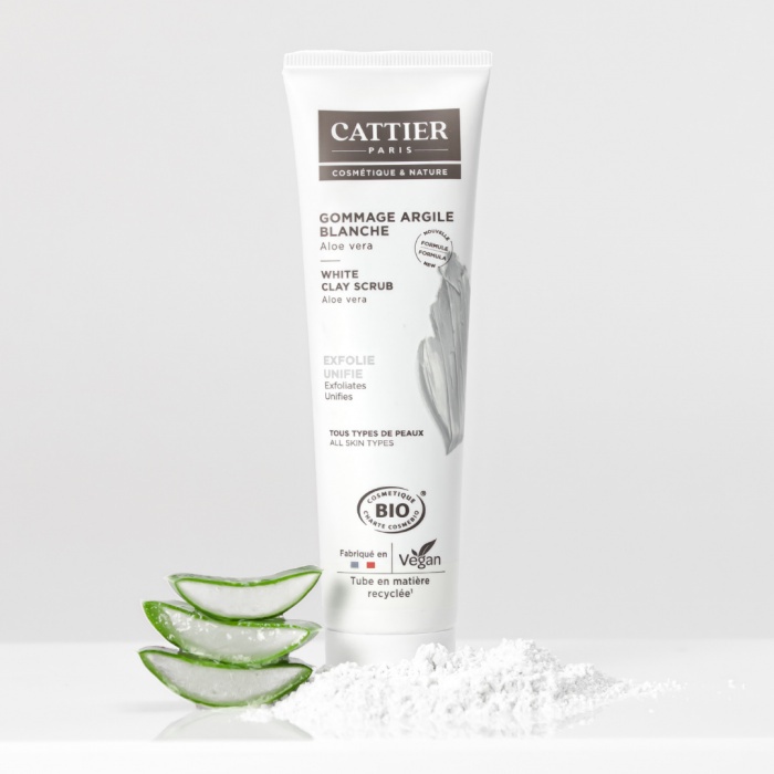 [Mẫu mới] Tẩy da chết Cattier Gommage Argile Blanche White Clay Scrub