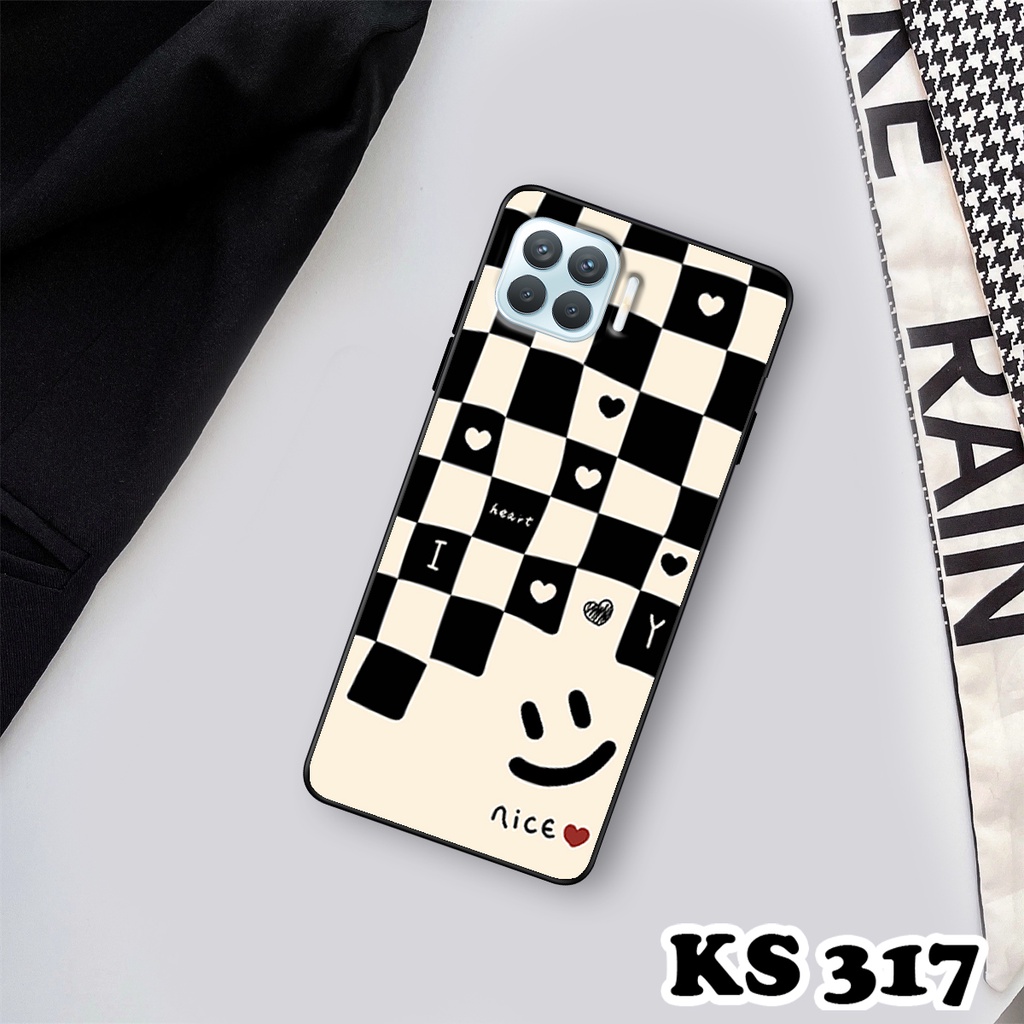 Ốp lưng Oppo A93 - Oppo A73 - Ốp in hình họa tiết caro - Chất liệu TPU siêu bền, sang trọng