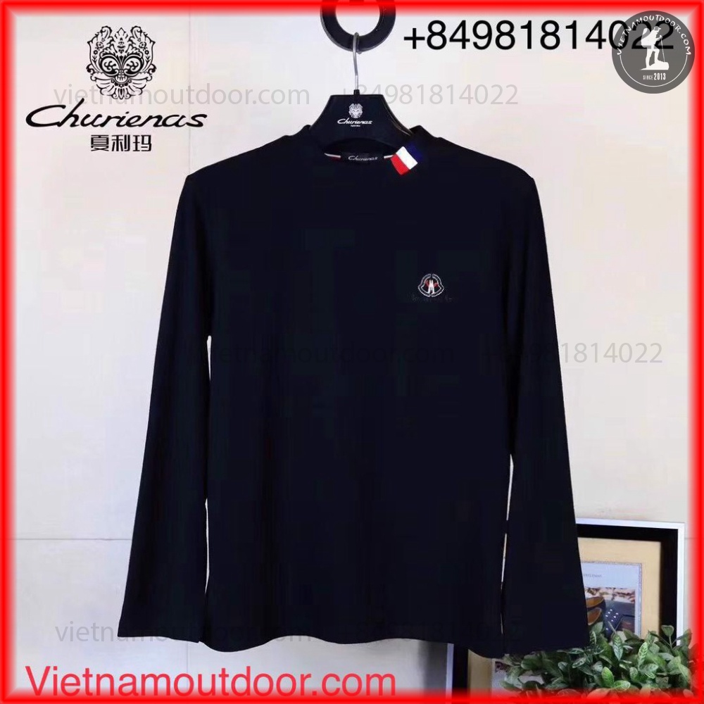 Áo Nỉ Dài Tay Thu Đông Nam Moncler Cao Cấp - Áo Thun Tay Dài Chất Nỉ Lạ Hàng Chuẩn A.UTH