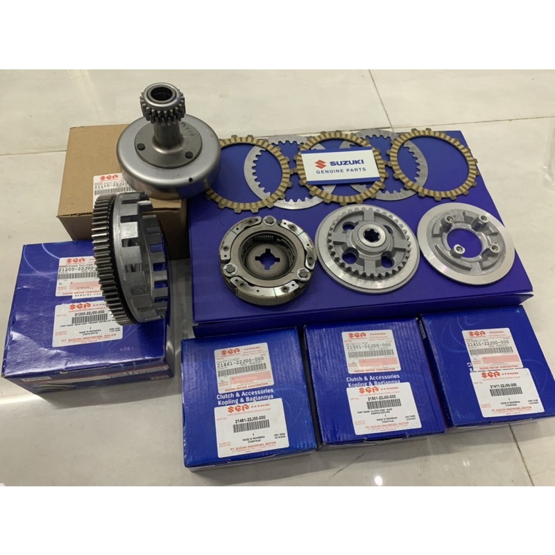 bộ nồi ly hợp viva fi 115 suzuki chính hãng