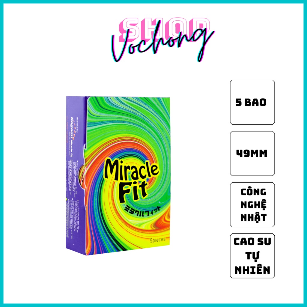 BAO CAO SU CÓ HƯƠNG THƠM TRÁI CÂY SAGAMI MIRACLE FIT