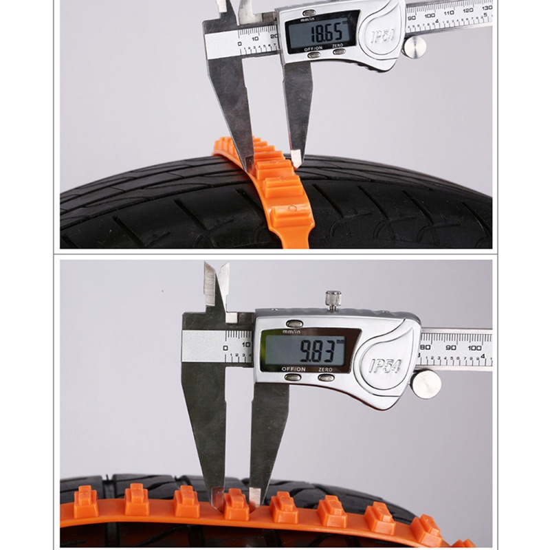 Bộ 10 Dây Xích Khẩn Cấp Chống Trượt An Toàn Cho Lốp Xe Hơi
