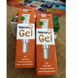 Nacurgo gel giúp giảm nhanh thâm và sẹo