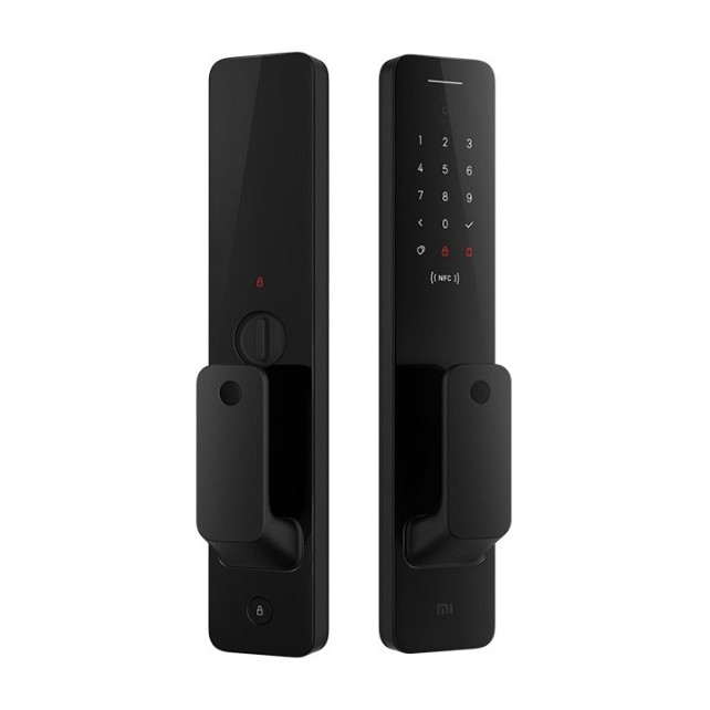 Khóa thông minh xiaomi Push Pull Automatic kết hợp vân tay và mật khẩu số