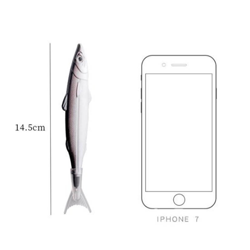 Bút Bi Mực Đen Ngòi 0.5mm Hình Con Cá