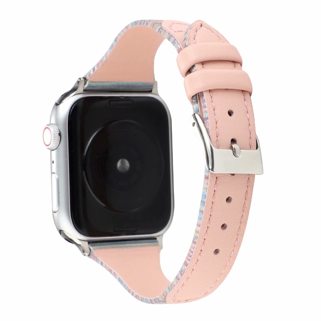 【Apple Watch Strap】Dây Đeo Bằng Da Thật Cho Đồng Hồ Thông Minh Apple Watch Series 6/se/5/4/3/2/1 (38Mm/40Mm/42Mm/44Mm)