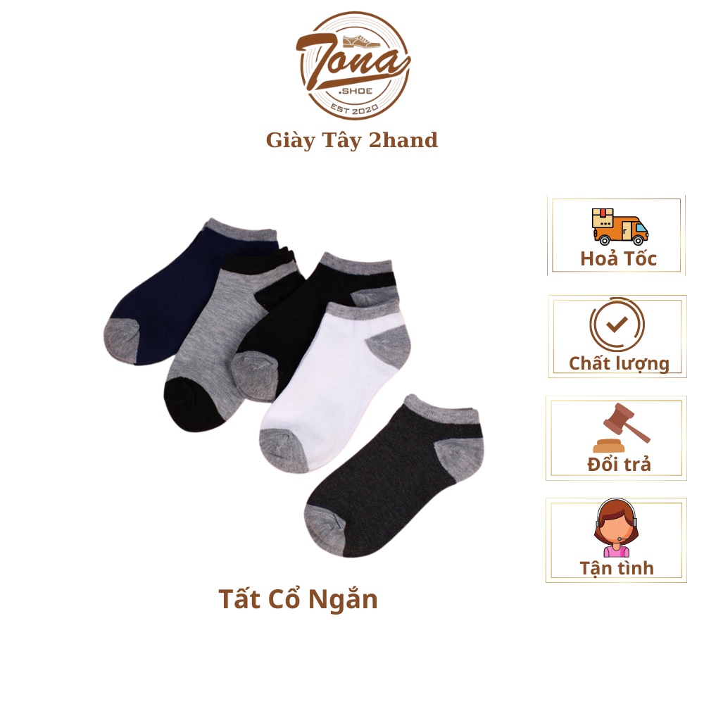 Vớ Cổ Ngắn Unisex Cotton Co Giãn Hút Mồ Hôi, Khử Mùi Êm Chân Phù Hợp Cho Mọi Loại Giày