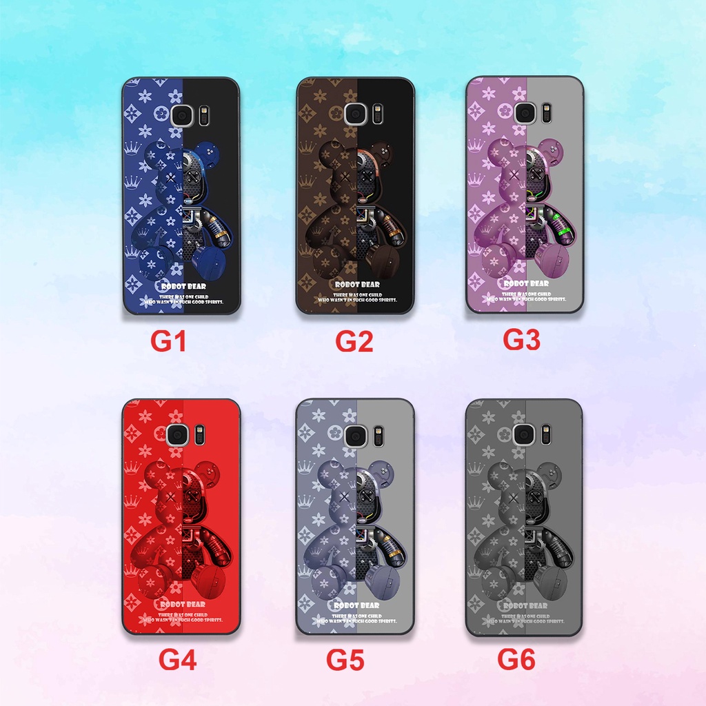 Ốp lưng Samsung Galaxy S7 - S7 EDGE hoạt tiết gấu LV đẹp nhất