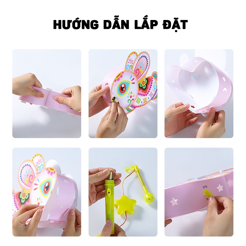 Đèn Lồng Trung Thu Hình Động Vật Đáng Yêu Phát Sáng Cho Bé  HOMESTORE