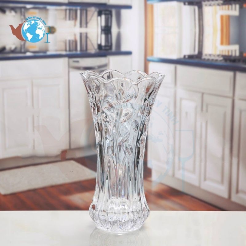 Lọ hoa pha lê cao cấp cỡ lớn 32cm