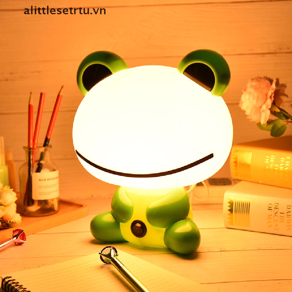 Đèn Ngủ led usb Tiết Kiệm Năng Lượng Hình Ếch Hoạt Hình