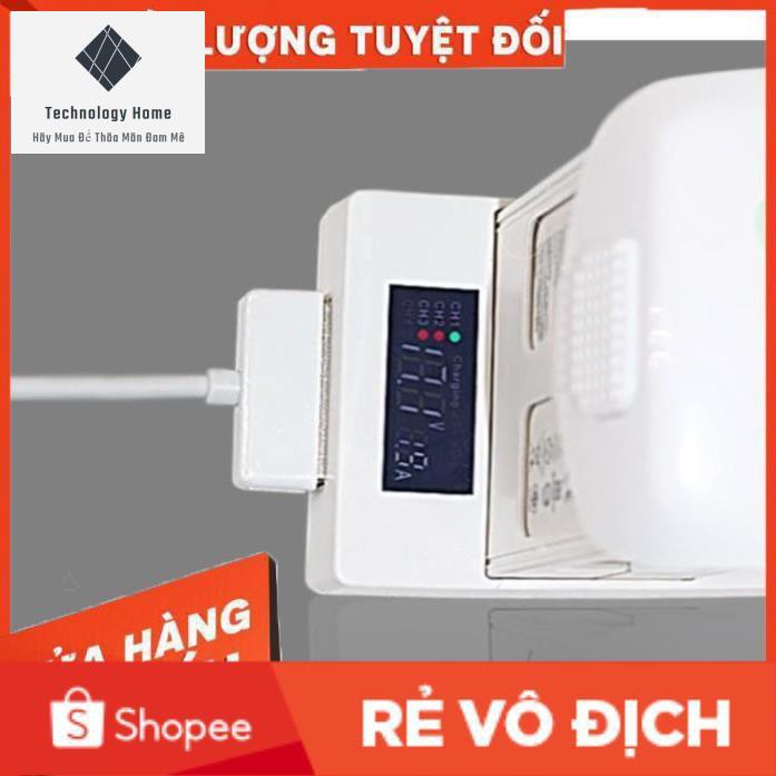 Hub sạc 3 pin cho phantom4/adv/pro (có màn hiển thị LCD)