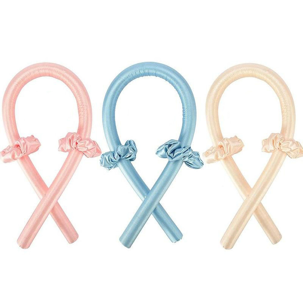 [Hàng mới về] Lô uốn tóc xoăn dài bằng vải chịu nhiệt tiện lợi cho nữ