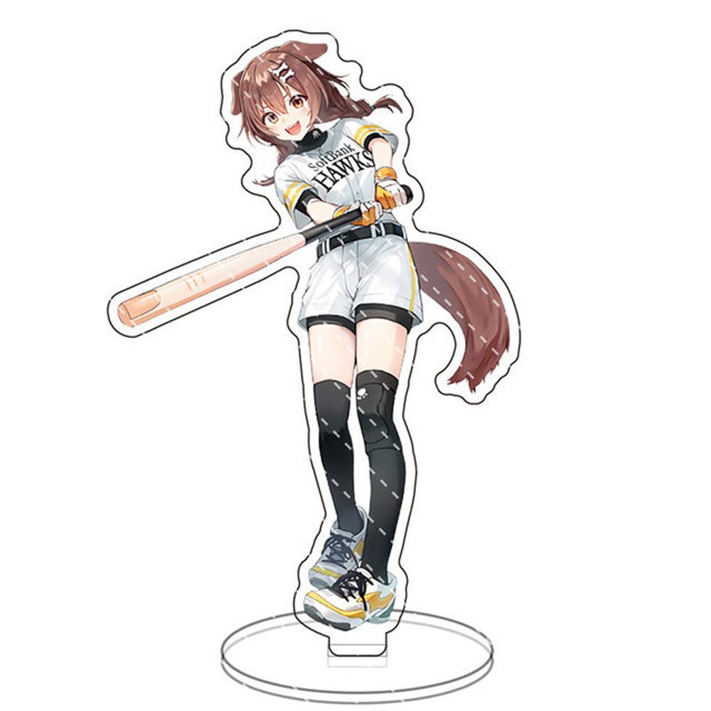 Mô hình nhân vật anime Holive Vtuber bằng acrylic trong suốt kèm giá đỡ trưng bày