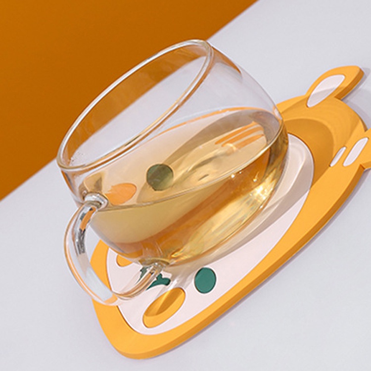 Lót nồi Silicon chống nóng chịu nhiệt, Tấm lót nồi silicon hình tròn vân tổ ong, miếng lót ly cute chống thấm - Elliver
