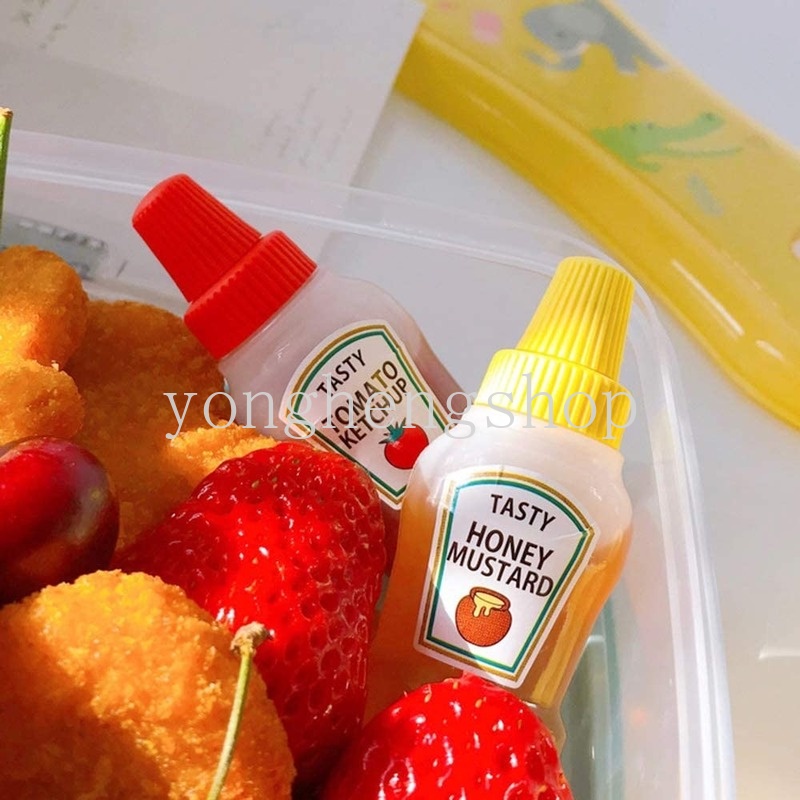 Hộp Đựng Gia Vị Dạng Bóp Mini Hình Hoạt Hình Dễ Thương Cho Trẻ Em