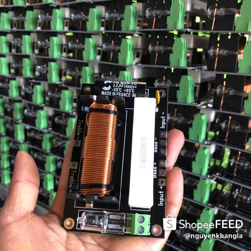 Mạch lọc và phân tần dành riêng cho loa treble