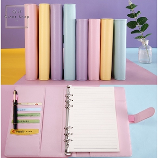 Classic Loose Leaf Ring Binder Notebook Planner Diary Notebook Cover PU Leather Cover
