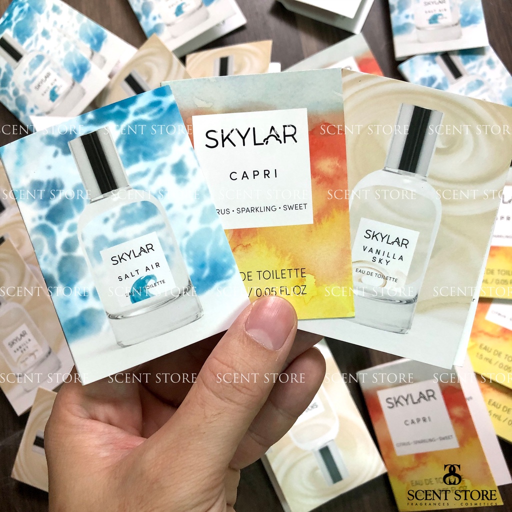 Scentstorevn - Vial chính hãng nước hoa Skylar Salt Air, Capri, Vanilla Sky [1.5ml]