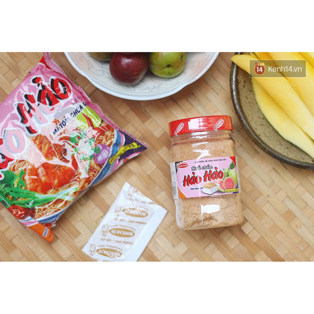 Chính hãng - Muối chấm Hảo Hảo tôm chua cay (Acecook - 120gr)