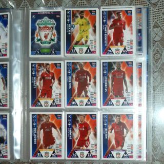 Thẻ Match Attax Champion League 18/19