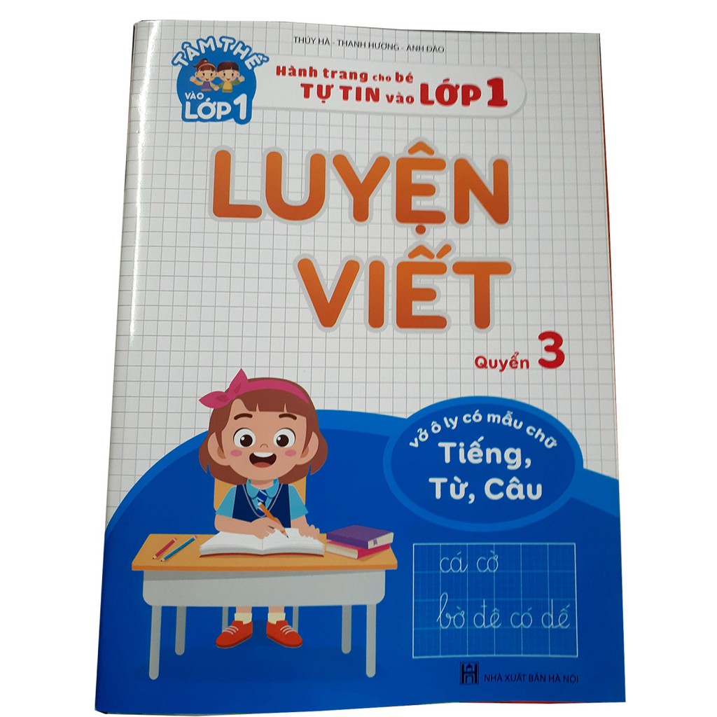 Sách Combo Hành Trang Cho Bé Tự Tin Vào Lớp 1 - Luyện Viết (Quyển 1+ 2+3)