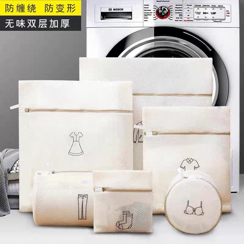 ❗❗SET TÚI LƯỚI GIẶT ĐỒ 6 MÓN 3 LỚP CAO CẤP MẪU MỚI
