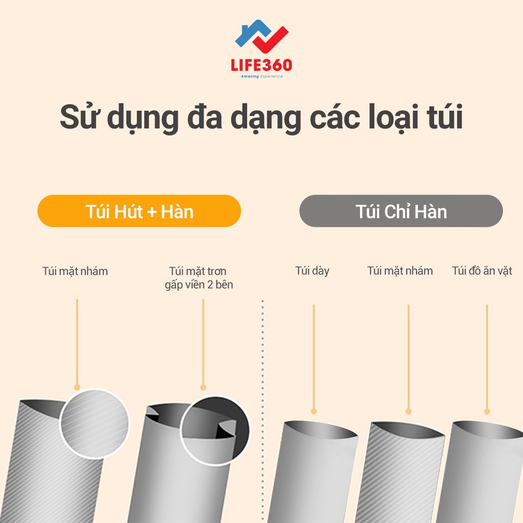 Máy hút chân không Life360 AL-HCK21