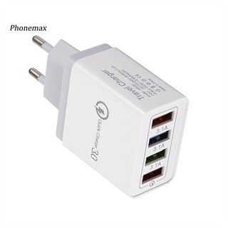 Củ Sạc Nhanh 4 Cổng Usb Qc3.0