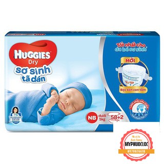 Tã lót huggies newborn 1 ( 56-100 miếng)