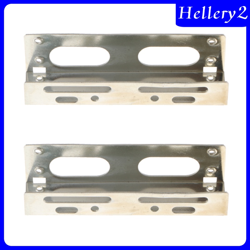 [HELLERY2] 3.5&quot; to 5.25&quot; Bay Hard Disk Drive HDD Mounting Bracket Adapter Kit for PC